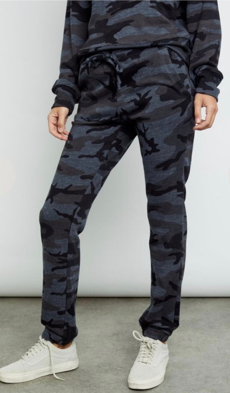 Rails Kingston Slim Fit Sweatpants Joggers in Iron Camo Pattern. Size S.